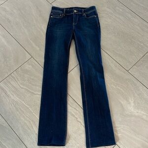 White House black market mid rise jeans size 0 R